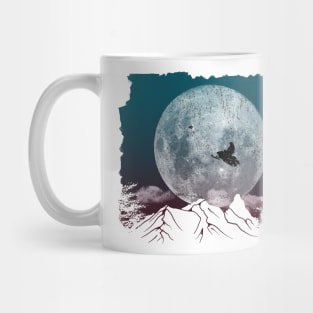 Snowmobile Freestyle - Winter Night Mug